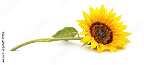 A single sunflower