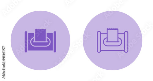 Antiseptic wipes Vector Icon