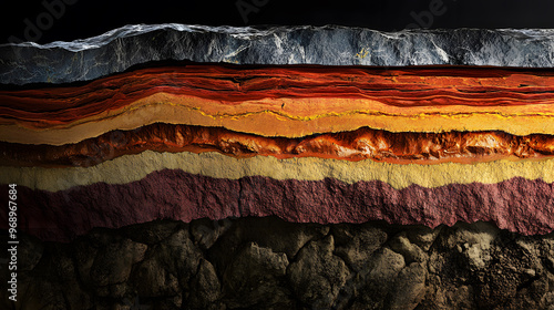 layer of earth geological