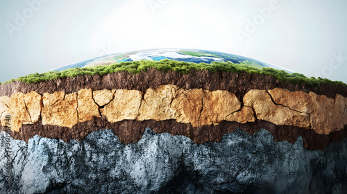 layer of earth geological