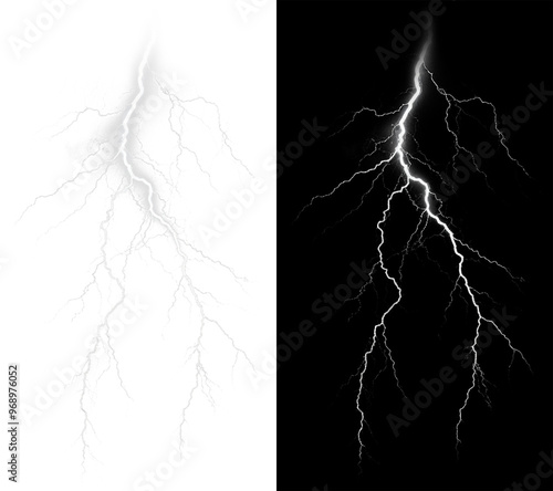 PNG Electric lightning bolt vector illustration