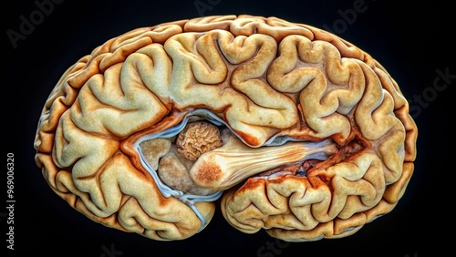 Soft-tissue contrast-enhanced transverse slice of the brain showing normal cerebellum and cortical gray matter with subtle bone landmarks.