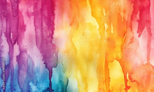 Abstract tie dye backdrop featuring a vibrant multicolor texture Dripping art illustration showcasing trendy shibori and watercolor fabric elements