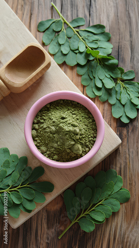 Moringa leaves and powder, alternate and herbal medicine