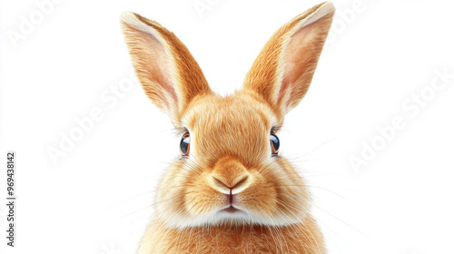 Cute Bunny Portrait.