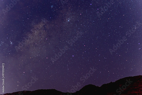 astrofotografia na cidade de Alto Caparaó, Estado de Minas Gerais, Brasil