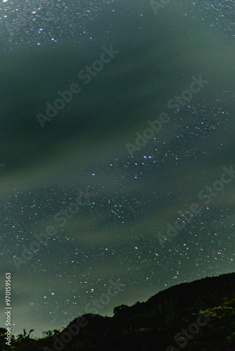 astrofotografia na cidade de Alto Caparaó, Estado de Minas Gerais, Brasil