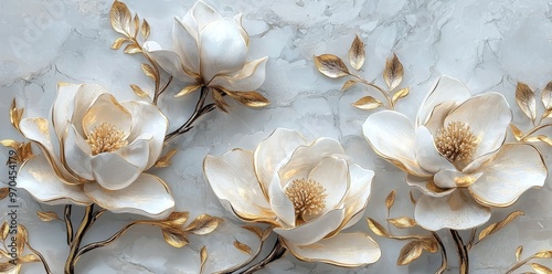 The white flower collection is an isolated PNG with a white background