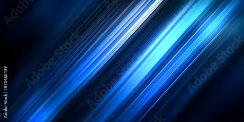 Abstract Blue Lines Background