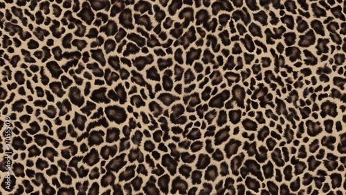 hairy leopard background, leopard skin texture, wild cat spot design