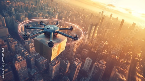 Picture a future where drones revolutionize logistics and delivery services.