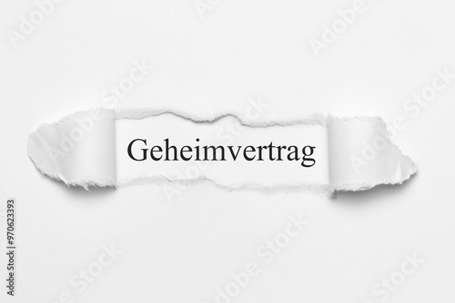 Geheimvertrag 