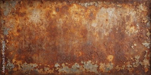 Old rusty metal surface with cracks and damage, rusty, metal, texture, grunge, abstract, background, damaged, old, weathered