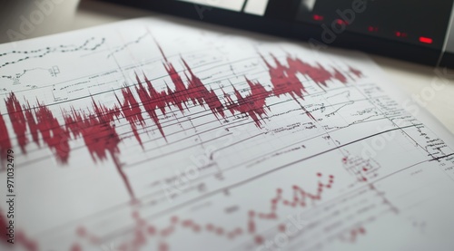 Earthquake monitoring seismograph analysis for geological research and emergency preparedness