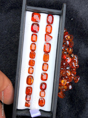 Red Hessonite Garnet