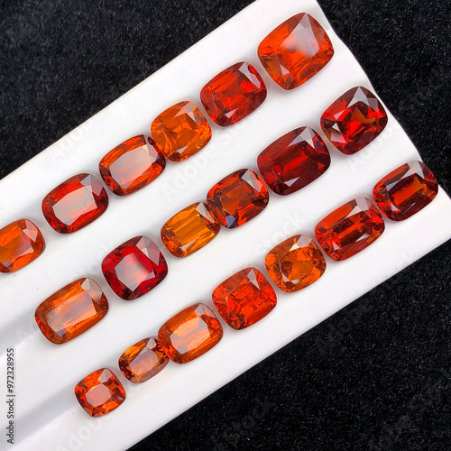 Red Hessonite Garnet