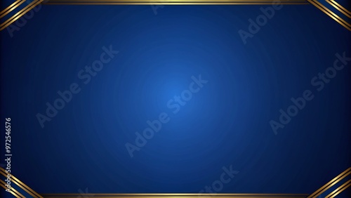 Deep, rich dark navy blue background with subtle gradient effect, evoking feelings of sophistication, elegance, and