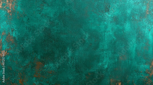 Dark emerald green blending into deep bronze, with a distressed, vintage texture like tarnished metal