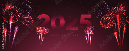 2034 Happy New year Design for New Year Celebrations