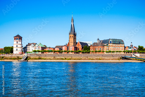 Aldstadt old town in Dusseldorf