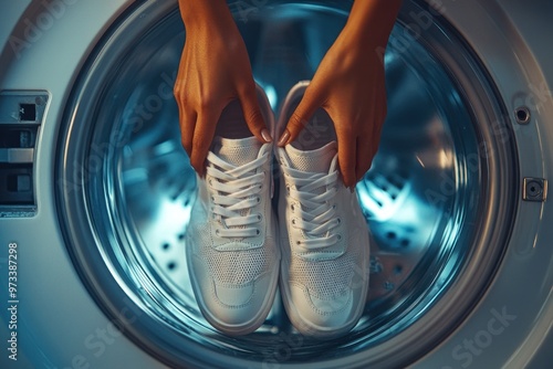 Washing White Sneakers