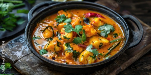 Cuttlefish Curry in a Traditional Style