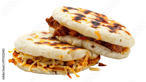 Arepas food on transparent background