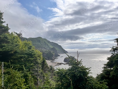 Mountain peaks in newfoundland