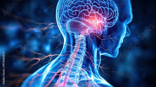 A close-up of the autonomic nervous systemâ€™s function, focusing on the balance between sympathetic and parasympathetic responses