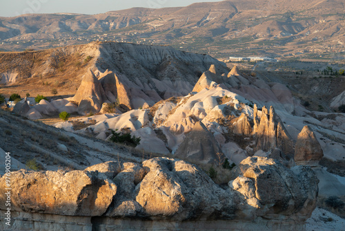 View Of Cappadocia Valley At Sunset,Turkey