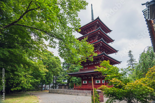 青森 金剛山最勝院の五重塔