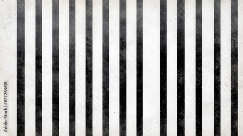 Grunge striped black and white background with vertical lines creating a retro Beetlejuice style aesthetic