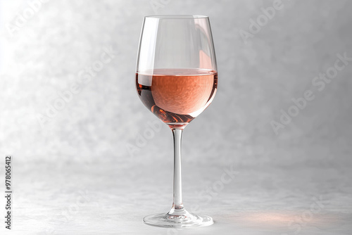 A Glass of Rose Wine: A Refreshing Beverage