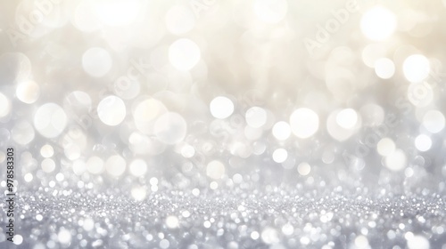 A vintage glittering lights backdrop exudes nostalgia and elegance, ideal for a charming banner.