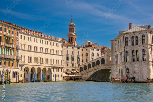 View of the architecture of the famous city of Venice in Italy