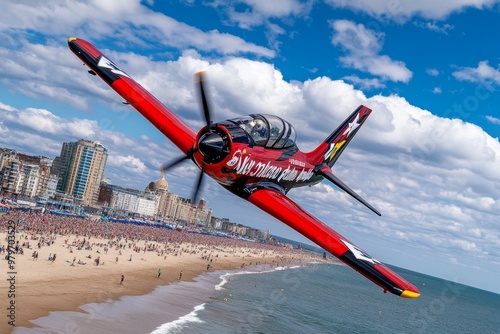 Blackpool's annual Blackpool Air Show, featuring spectacular aerial displays over the beach