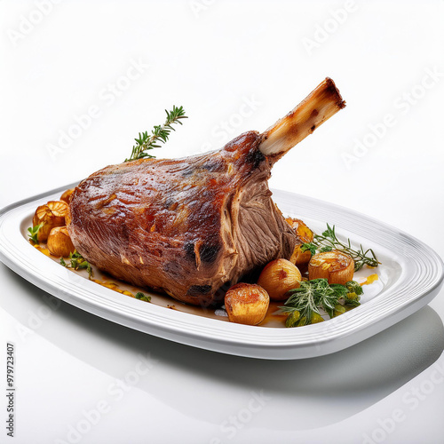 aliment, viande, gigot d'agneau, , repas, diners, grillé, porc, rôti, assiette, barbecue, steak, plat, boeuf, délicieux, frire, sauce, bon vivant, cuisiné, déjeuner, légume, blanc, cuisiner, calandres