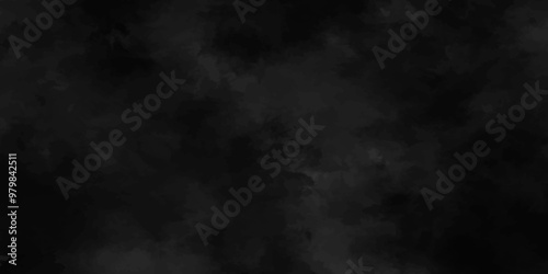 Abstract black fog design with smoke texture overlays. fume overlay design. background with smoke on black and Fog and smoky effect for photos design. Misty fog effect and Isolated black background.