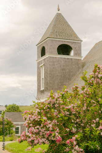 Monhegan Congregational Church on Maine Island