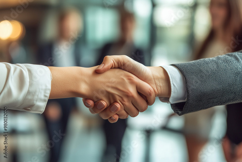 Handshake Deal: Business Partnership Agreement