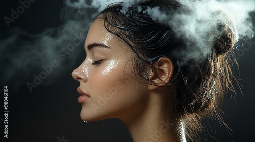 Using a hair steamer helps to restore moisture to dry, brittle hair, making it soft and manageable