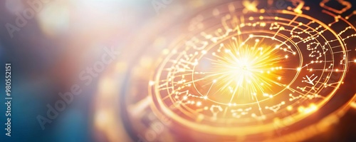 Zodiac compatibility as a mystical fusion of stars, with signs merging in a bright cosmic burst