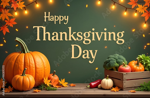 Happy Thanksgiving Day poster