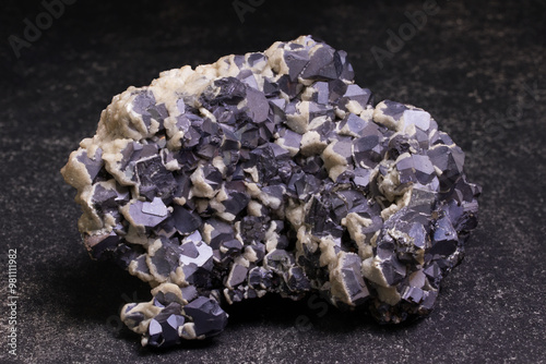 Ferrous galena mineral, perfect for collectors seeking metallic shine and unique structure.