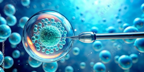 In Vitro Fertilization A Close-Up View of the Process, IVF, Reproductive Technology, Fertility