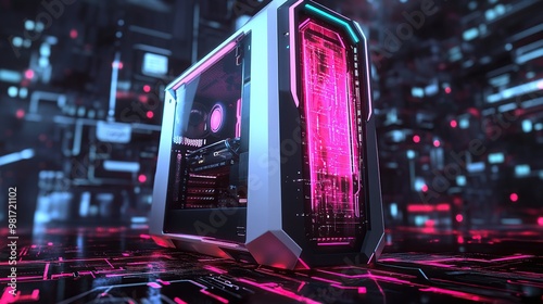 Futuristic Gaming PC