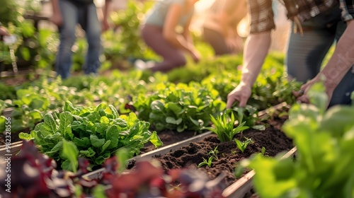 Thriving Community Garden Promoting Sustainable Agriculture and Local Food Systems