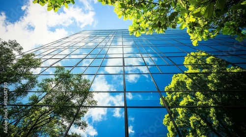 Highlighting ESG principles, the skyscraper stands as a symbol of impact investing in urban spaces.