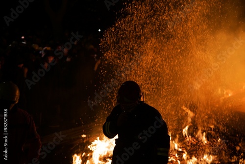 Ndocciata Agnone a fuoco