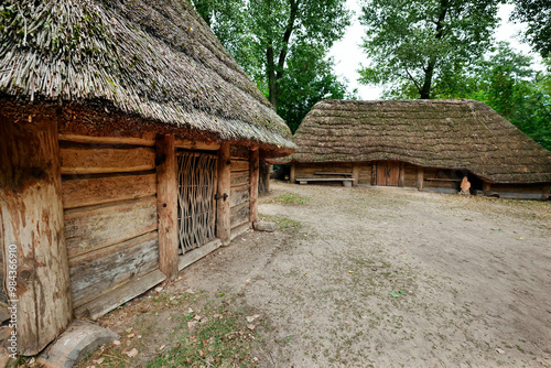 Gród w Biskupinie – stanowisko archeologiczne na Pojezierzu Gnieźnieńskim we wsi Biskupin w województwie kujawsko-pomorskim. Na podstawie badań drewnianych bali stwierdzono, że 50% użytych do budowy g